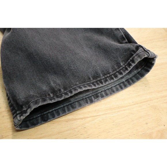 Mens Polo Ralph Lauren Banner Loose Straight Jeans Gray Size 38x30 Denim Pants - Picture 9 of 10